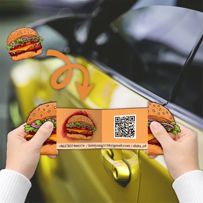 3D Printing Qr Code - Modèle de carte de visite 3D
