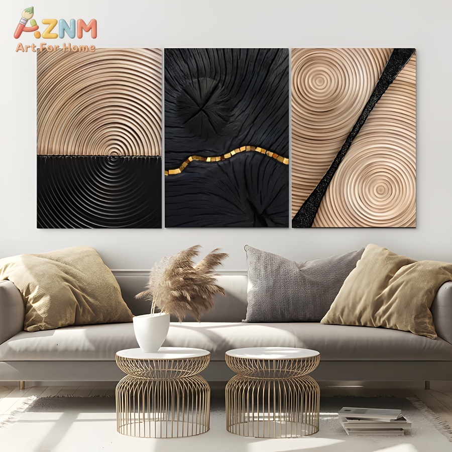 3D Printing Gold - AZNM Wabi Sabi Abstrait Grain de