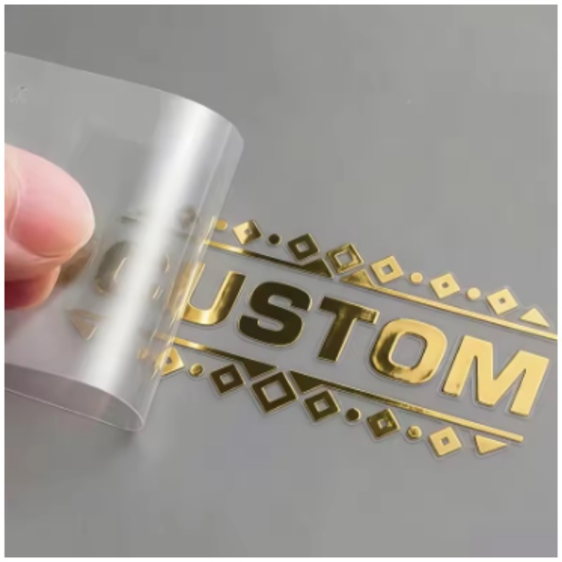 Autocollant personnalisé en tr - 3D Printing Gold avis et prix