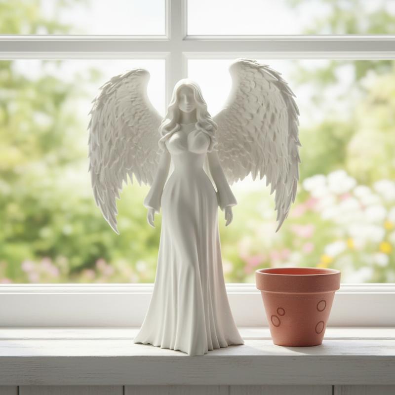 Statuette d'ange priant imprim - 3D Printing Gold avis et prix