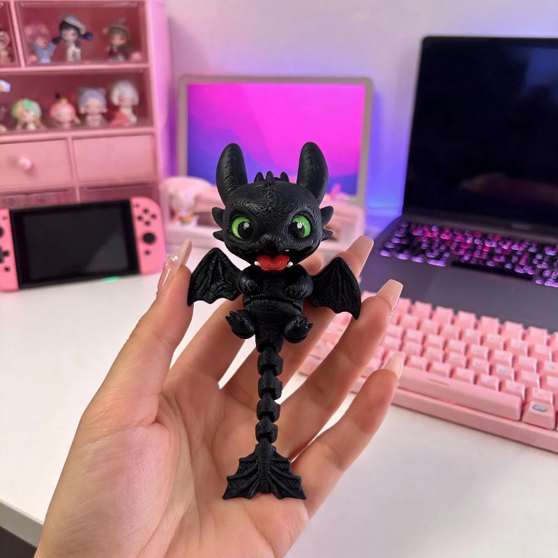 Pendentif de dragon articulé i - 3D Printing Figure avis et prix
