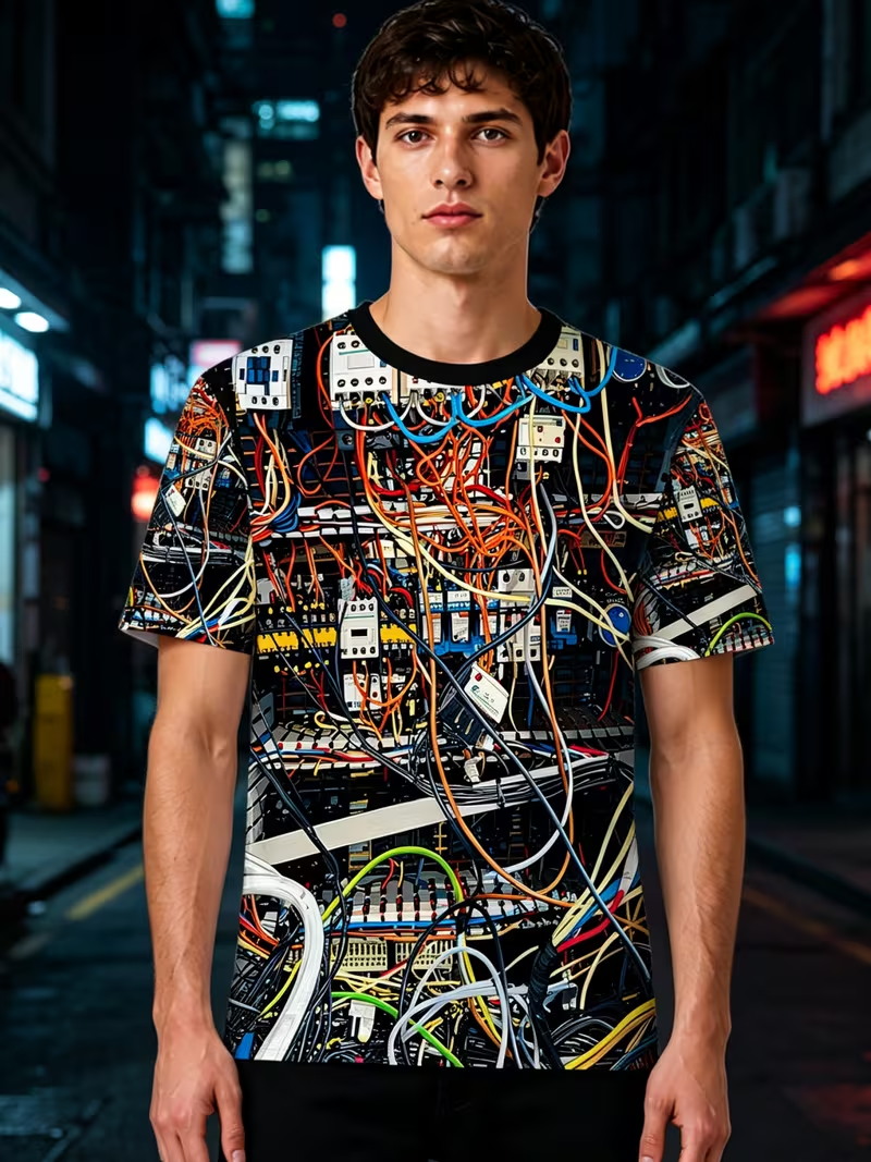 T-shirt imprimé 3D pour homme, - 3D Printing Engineer avis et prix