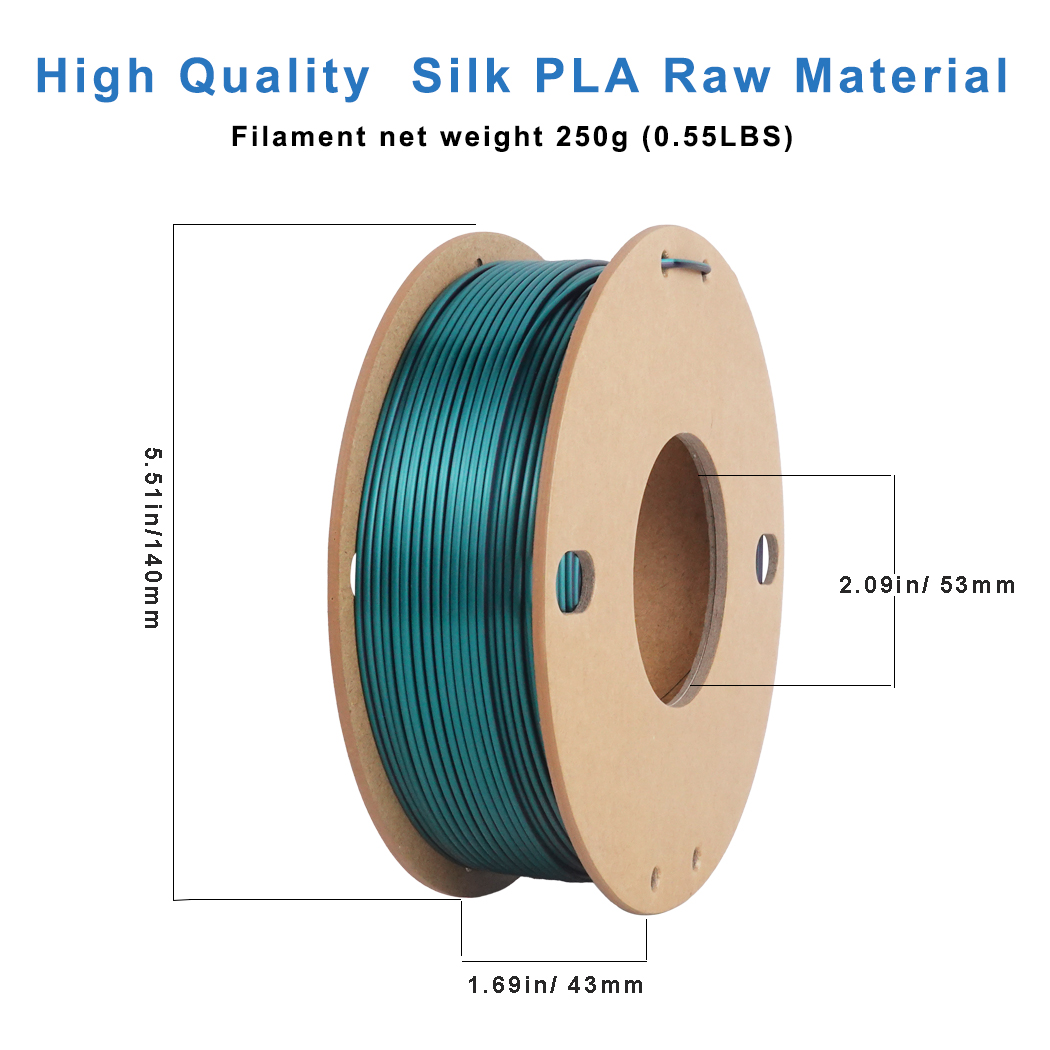 Filament PLA noir et vert, dou - 3D Printing Link avis et prix
