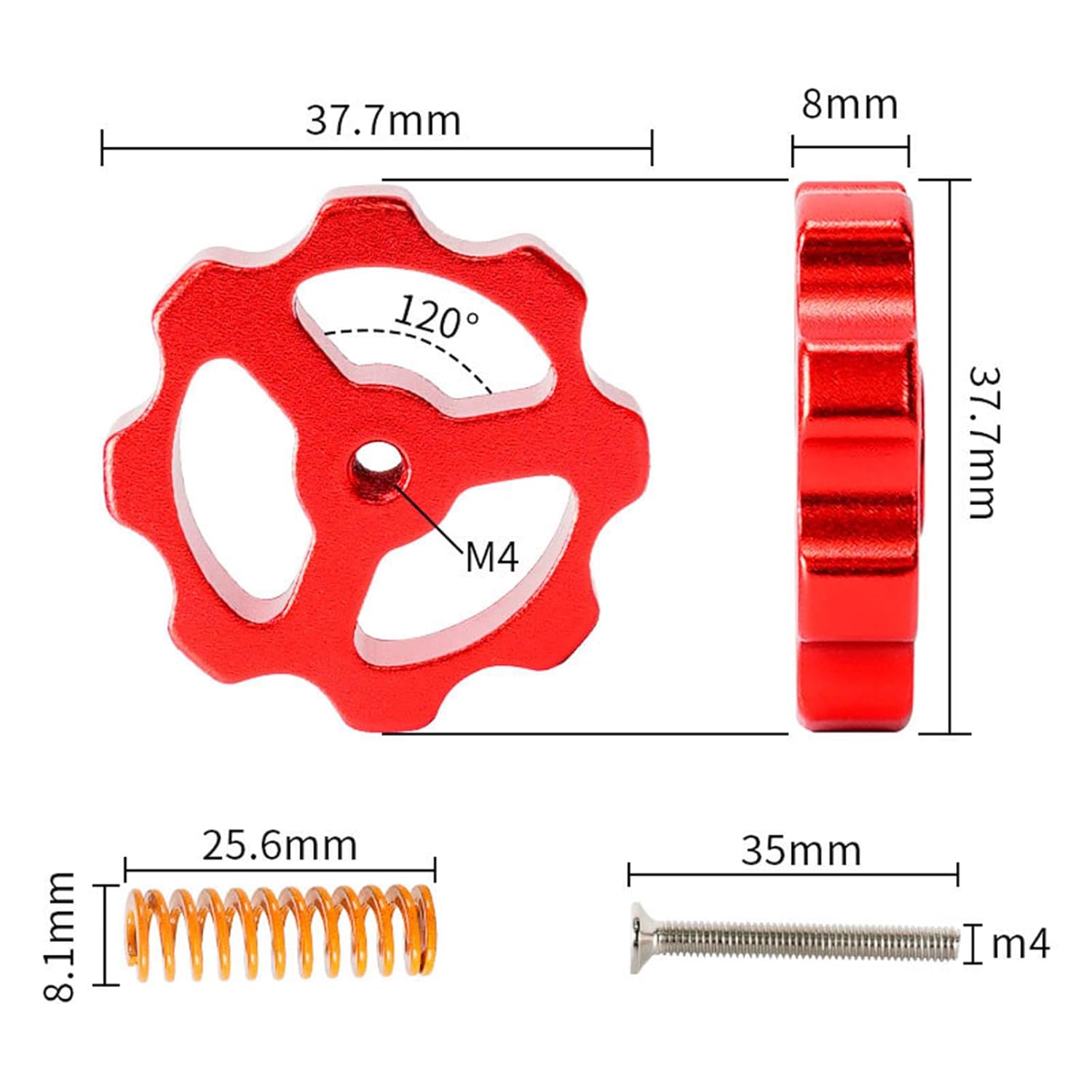 Écrous de nivellement en métal - 3D Printer Bed Spring avis et prix