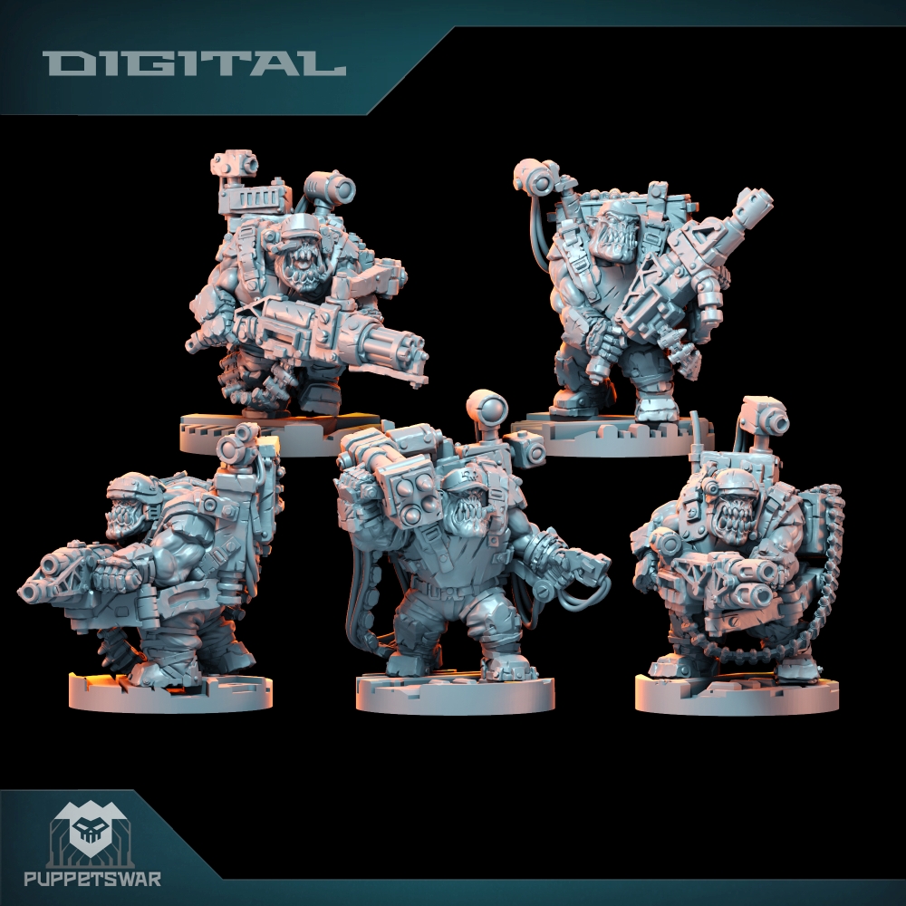 Orc Ultimate Badasses Squad, f - 3D Printing Figure avis et prix