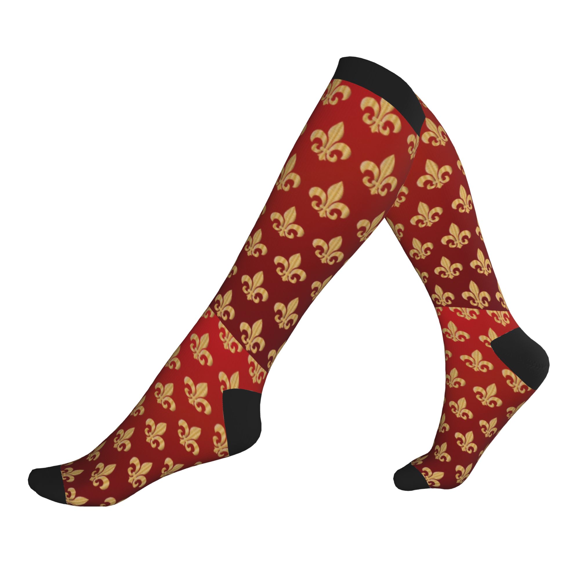 Chaussettes de sport unisexes  - 3D Printing Gold avis et prix