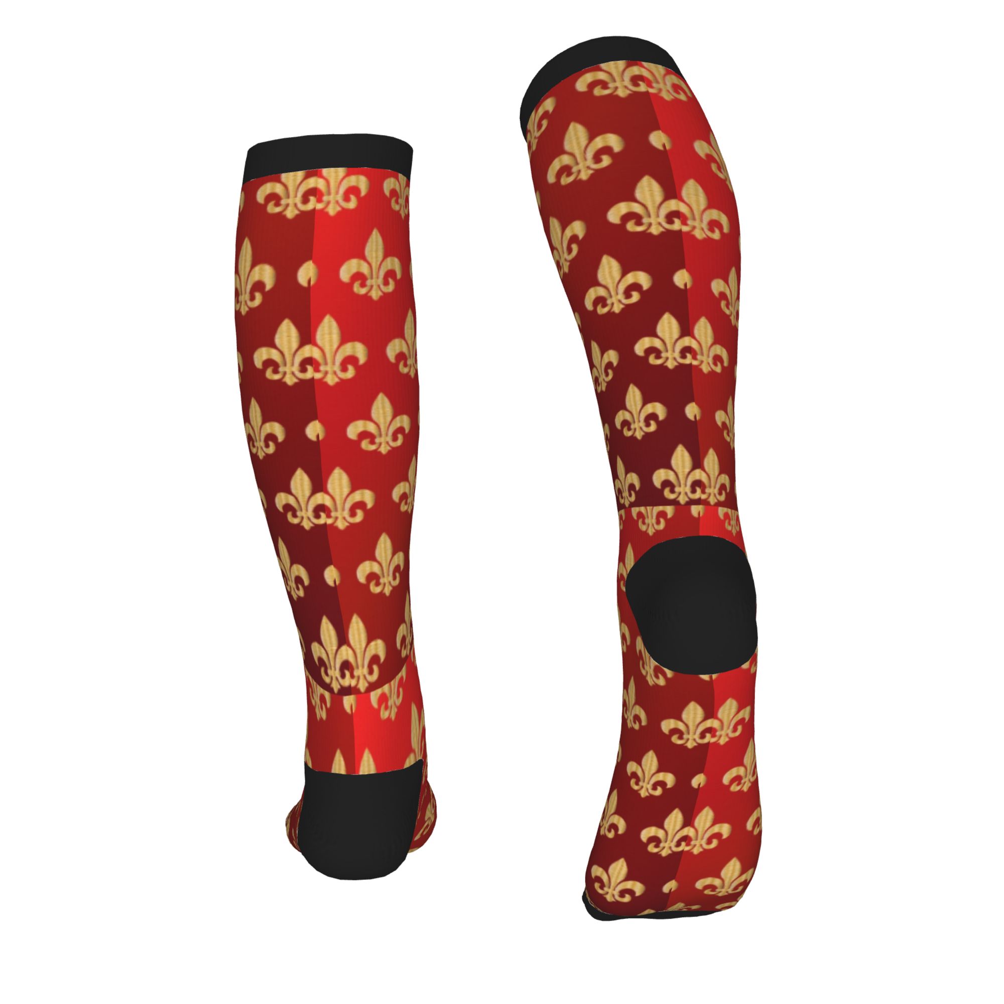 Chaussettes de sport unisexes  - 3D Printing Gold avis et prix