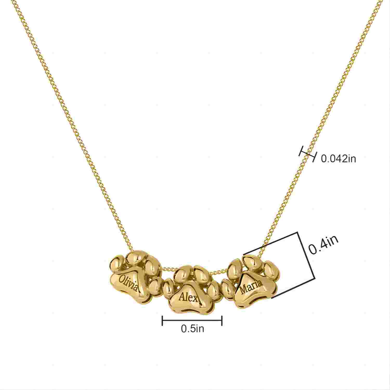 Gravure nom collier cadeau per - 3D Printing Link avis et prix