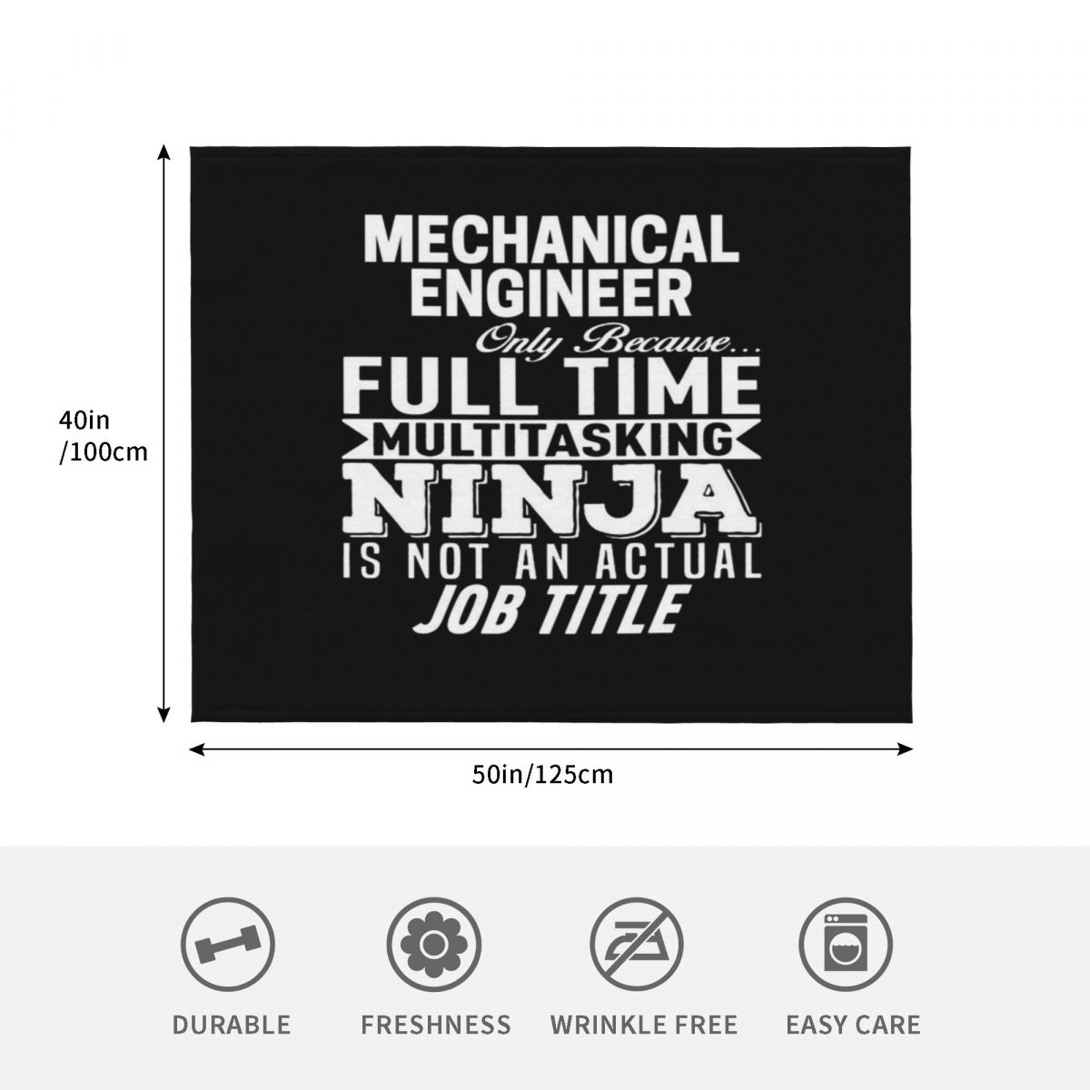 Couverture décorative pour ing - 3D Printing Engineer avis et prix