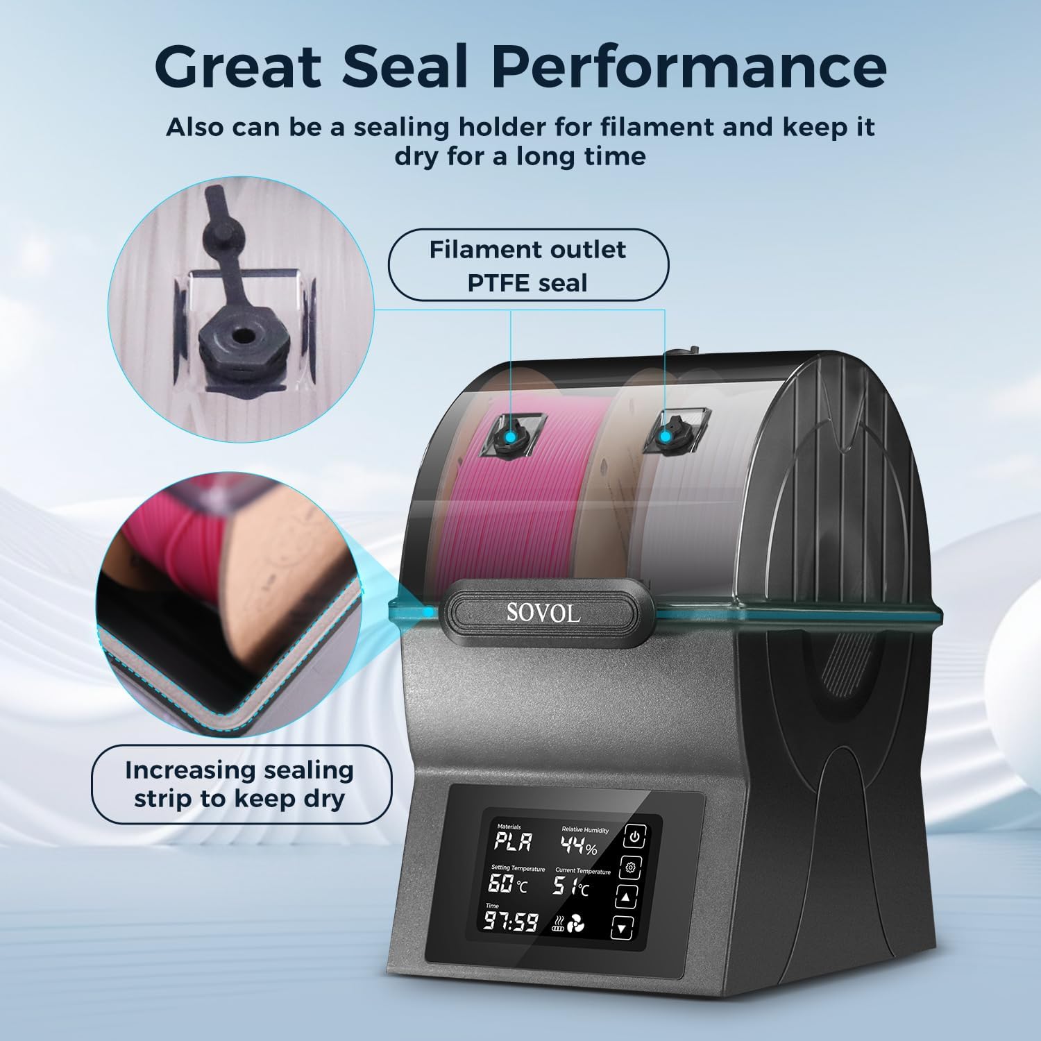 Sovol – sèche-filament SH02, b - 3D Printing Ptc avis et prix